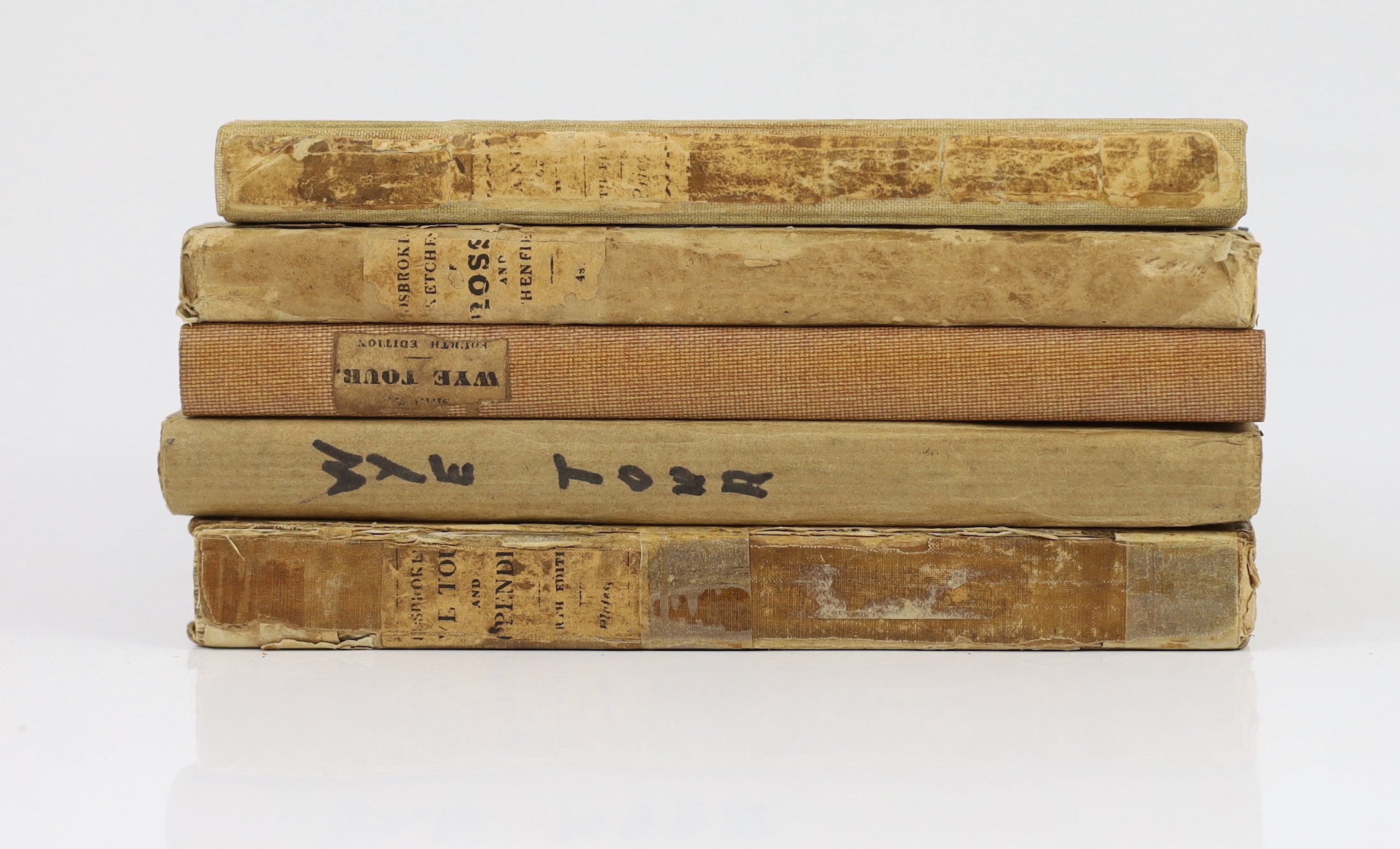 HEREFORDS: Fosbroke, Rev. Thomas Dudley - Companion to the Wye Tour. Ariconensia: or Achaeological Sketches of Ross, and Archenfield: illustrative of the Campaigns of Caractacus, the Station Ariconium, &c....frontis. and